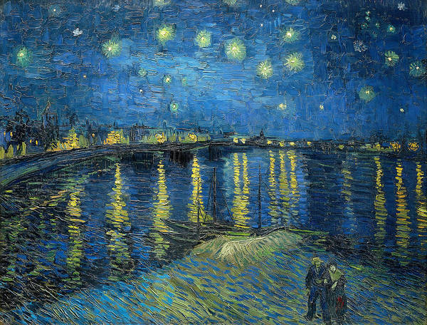 Starry Night Over The Rhone, September 1888 - Art Print