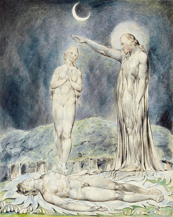 The Creation of Eve, 1822 - Art Print