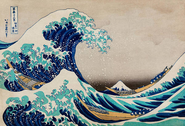The Great Wave off Kanagawa, 1831 - Art Print