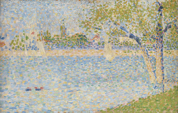 The Seine seen from La Grande Jatte - Art Print