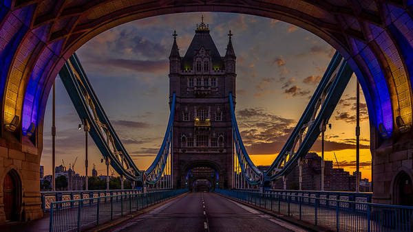 Tower Bridge in London, England United Kingdom - Art Print