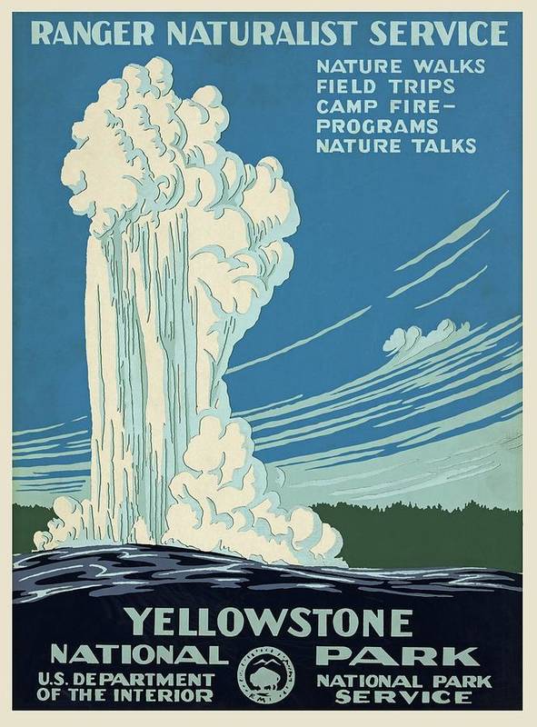 Yellowstone National Park - Art Print